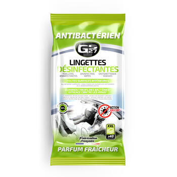 Lingettes désinfectantes fibres naturelles