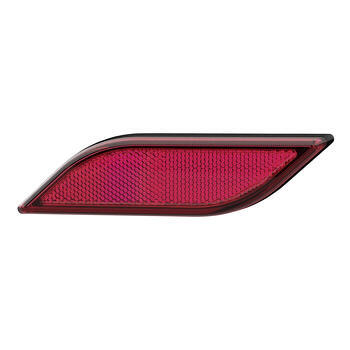 Catadioptre et feu d’éclairage arrière Shapeline rouge