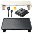 Pack Grill de table Magic Grill pour camping : Coloris : Blanc abien
