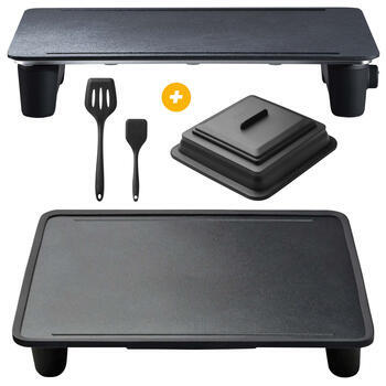Pack Grill de table Magic Grill pour camping : Coloris : Noir