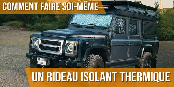 Comment faire soi-même un rideau isolant thermique ?