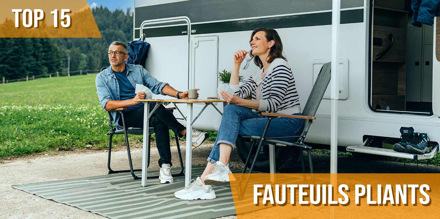 Top fauteuils de camping pour les aventures en plein air
