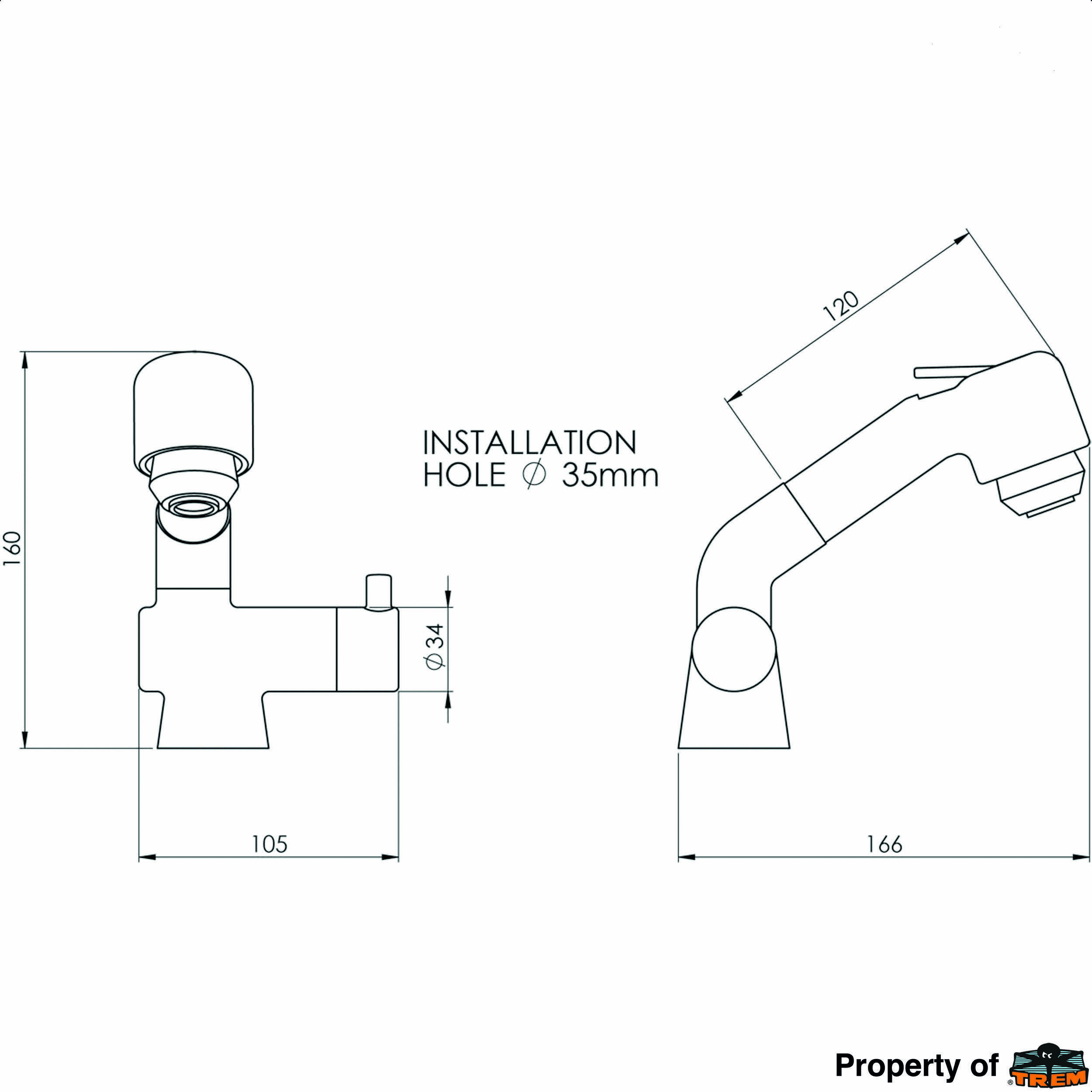 Kit Mitigeur + douchette flexible