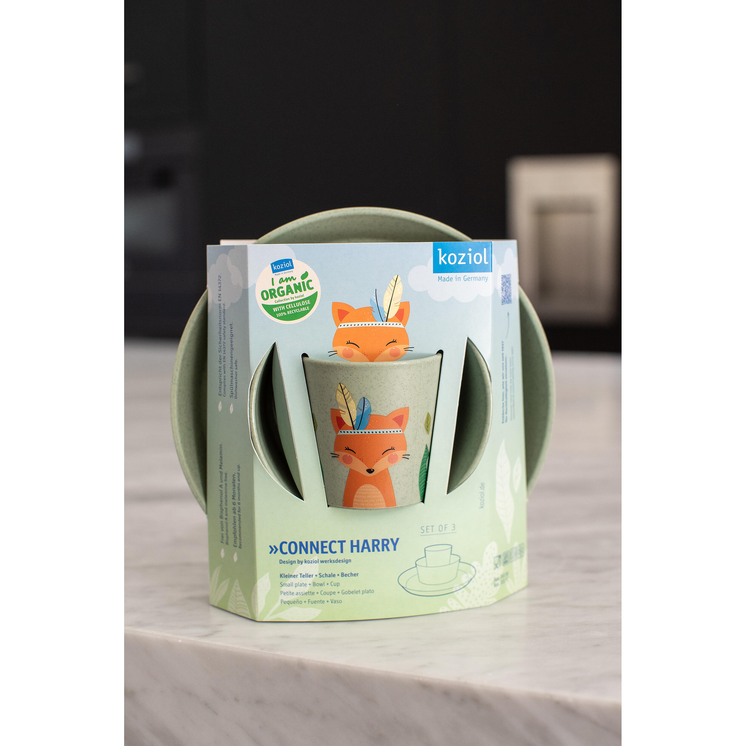 Pack vaisselle pour enfants Connect Harry