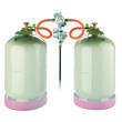 Lyre gaz souple pour camping-car SecuMotion
