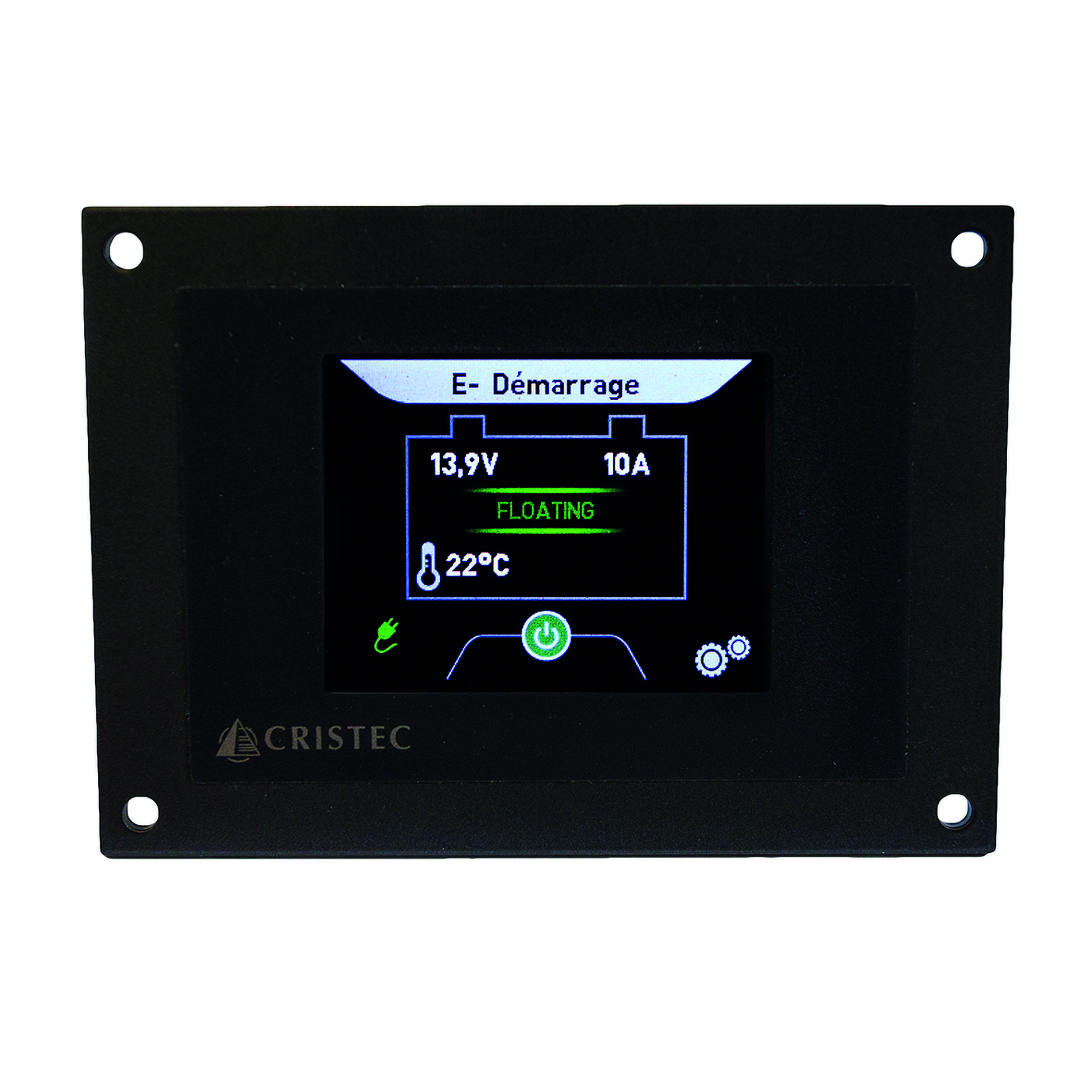 Contrôleur de batteries tactile et shunt