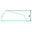 Spot en saillie fixe Leds