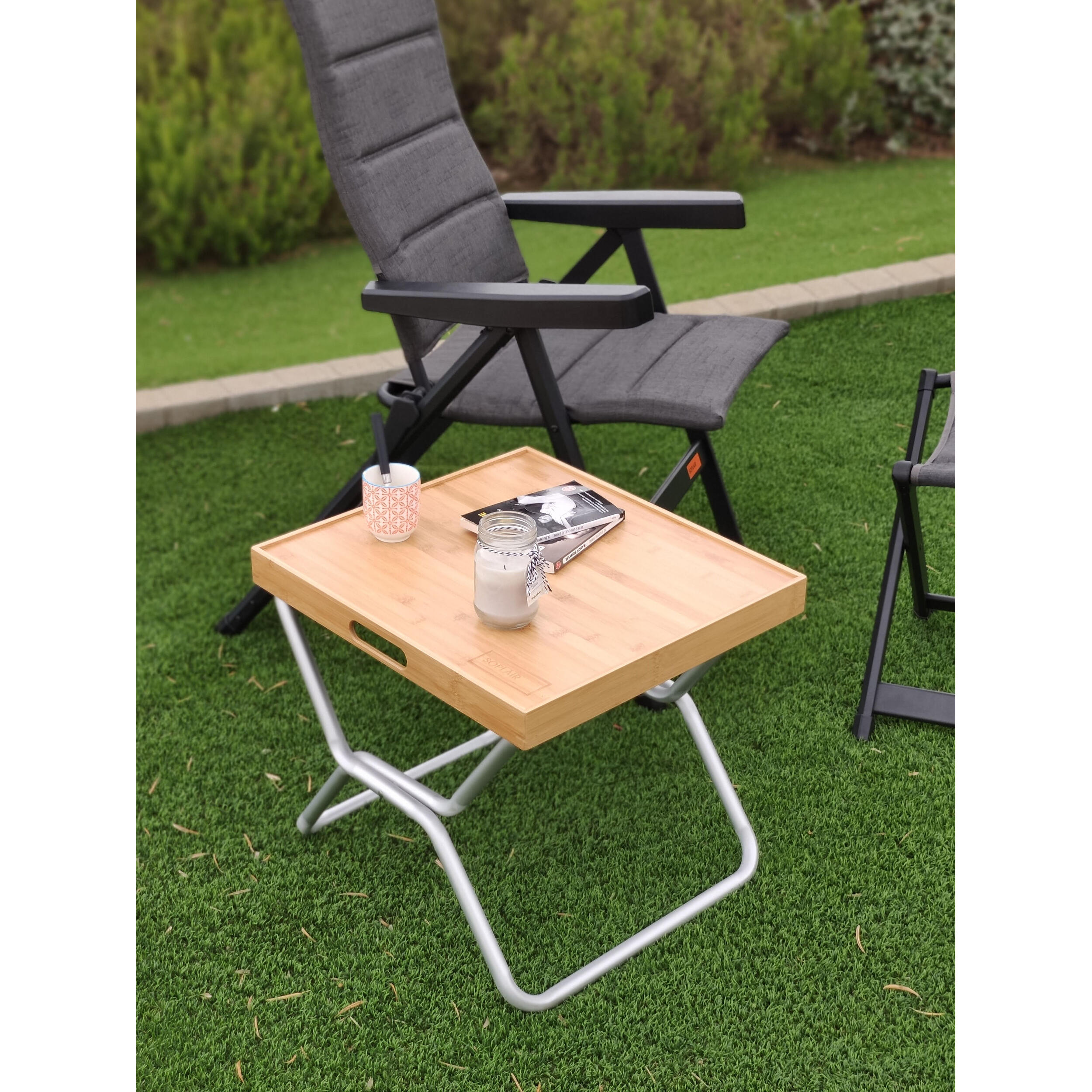Plateau pour tabouret de camping Gaia