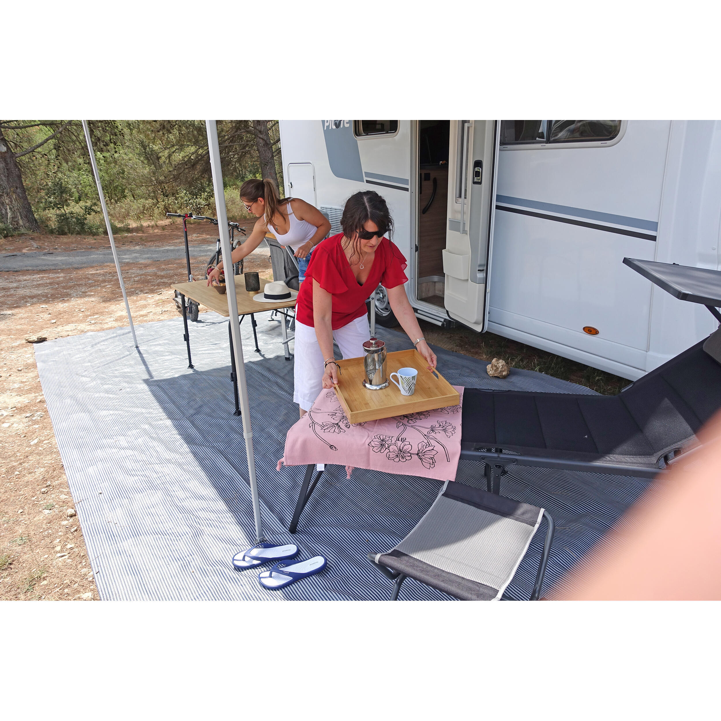 Plateau pour tabouret de camping Gaia