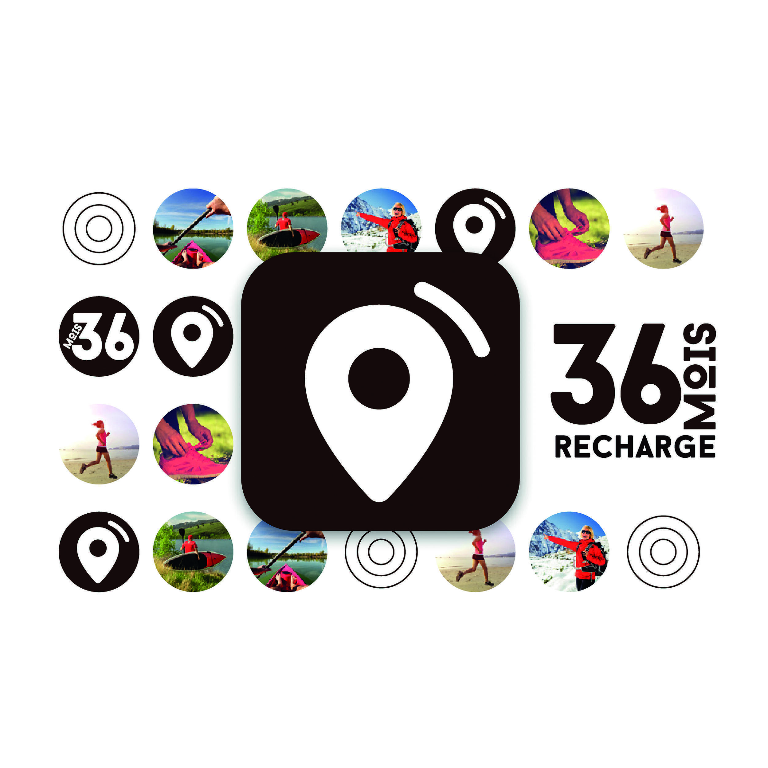 Carte prépayée Tifiz pour Tracker GPS : - Modèle : 36 Mois