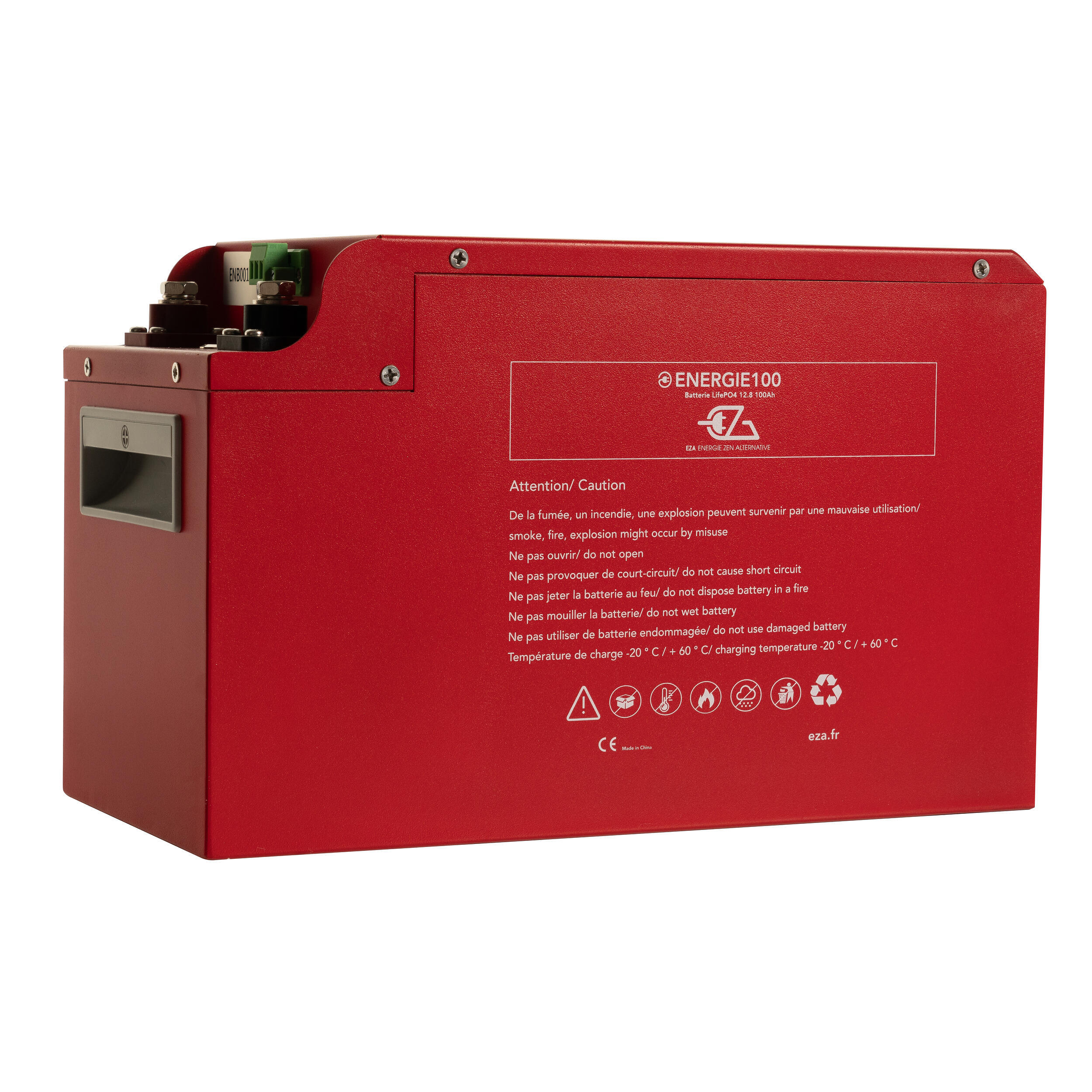 Batterie Lithium spécial camping-car ENERG-E : - 100 Ah