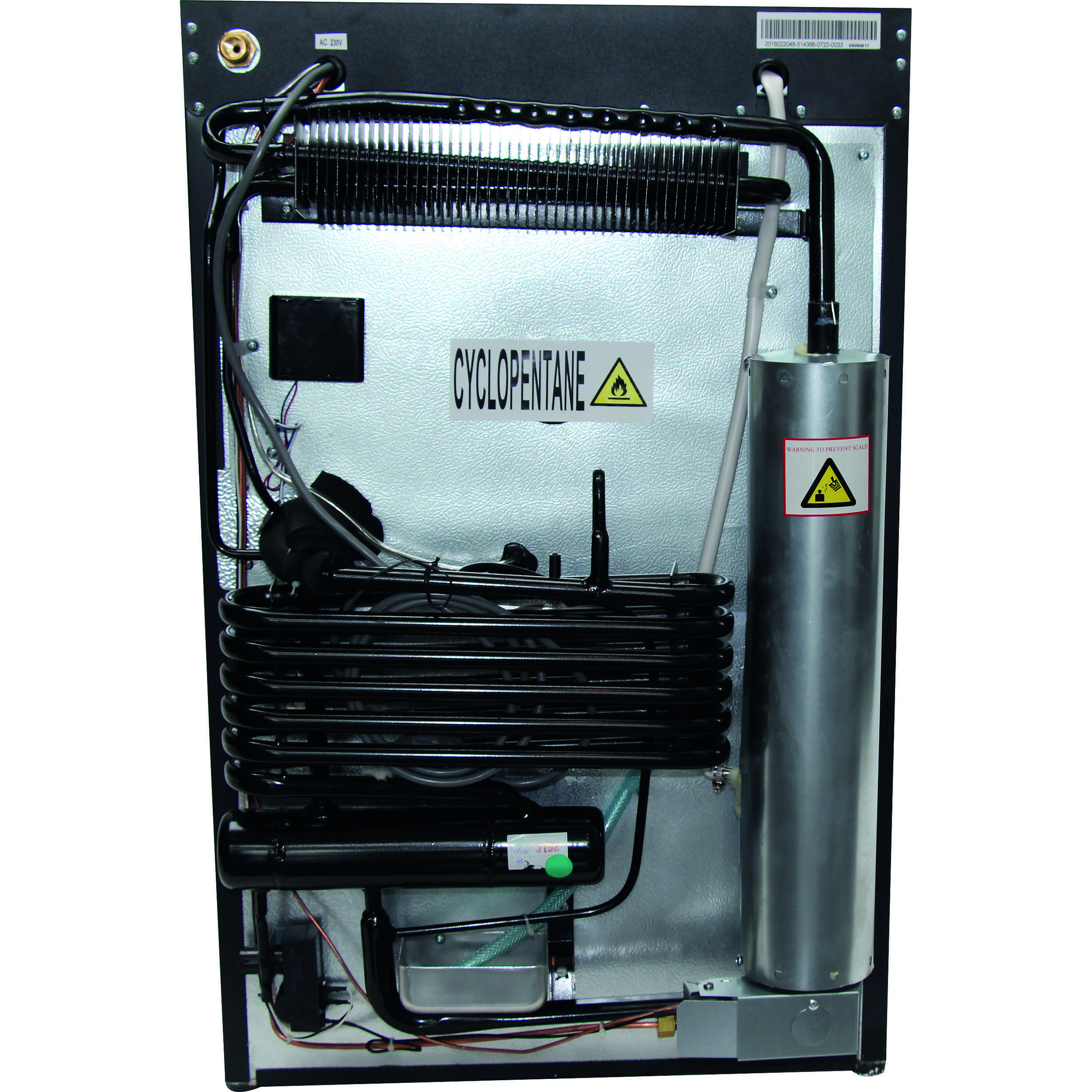 Réfrigérateur à poser 220 volts et gaz : - Contenance : 100 Litres