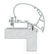 Adaptateur Roof Top pour Stores Omnistor 6300/9200