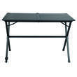 Table de camping Gap Less pliante en aluminium : - Modèle : 4 personnes. Coloris : Noir