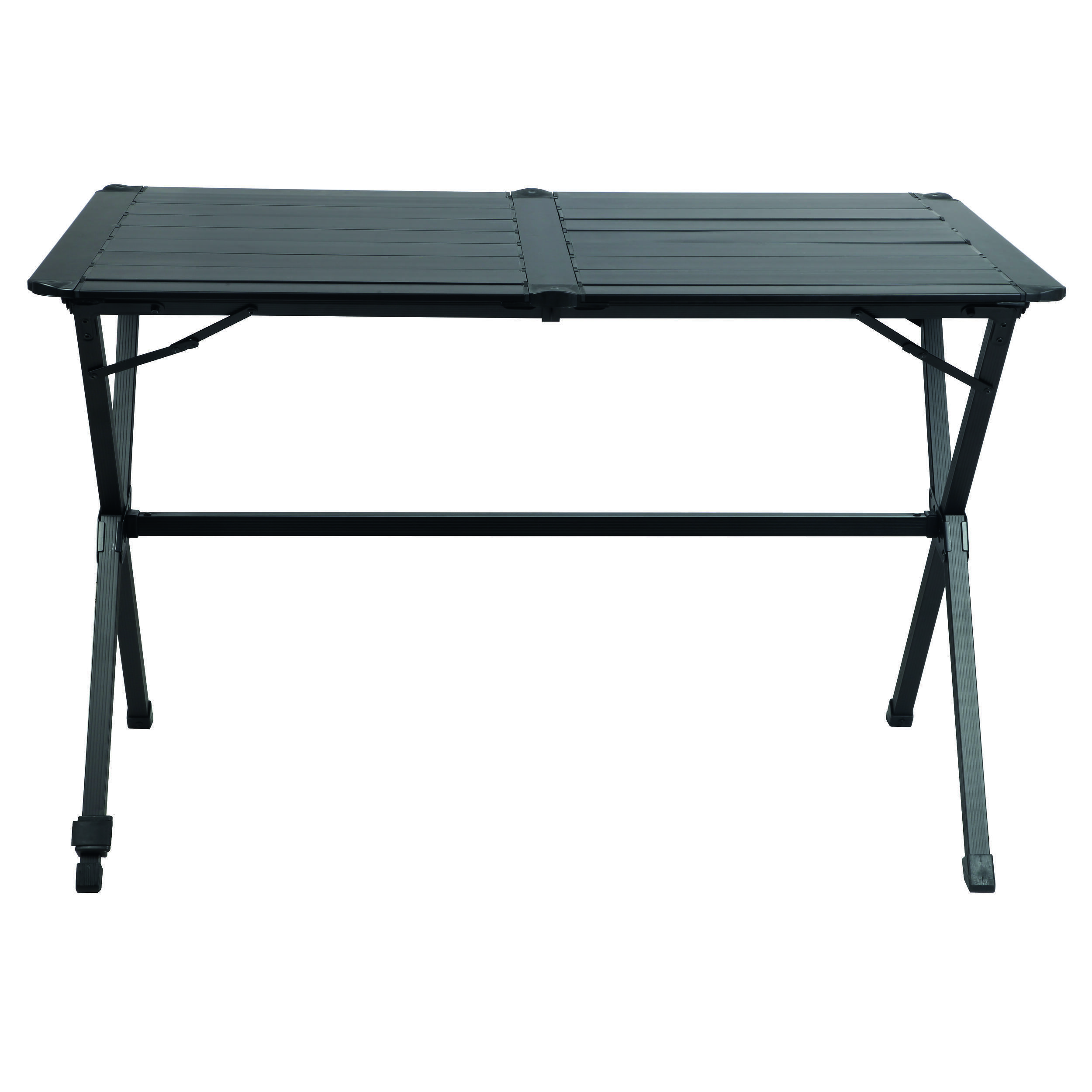 Table de camping Gap Less pliante en aluminium : - Modèle : 4 personnes. Coloris : Noir