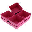 Set apéritif camping-car 5 pièces design Coquelicot