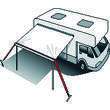 Sangles de fixation pour auvents et stores