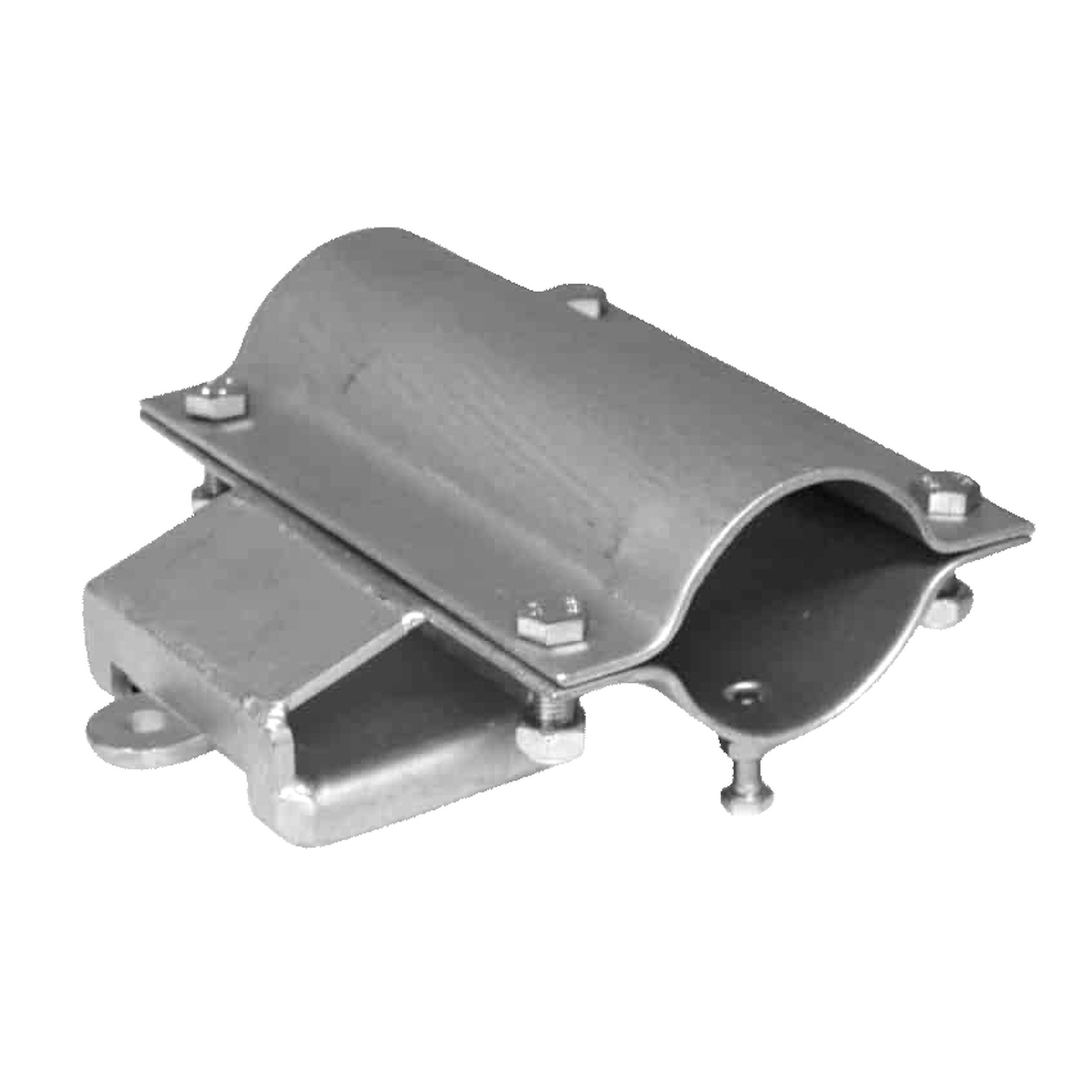 Adaptateurs Camper trolley pour chassis caravane : Adaptateur Rond diamètre 90 mm