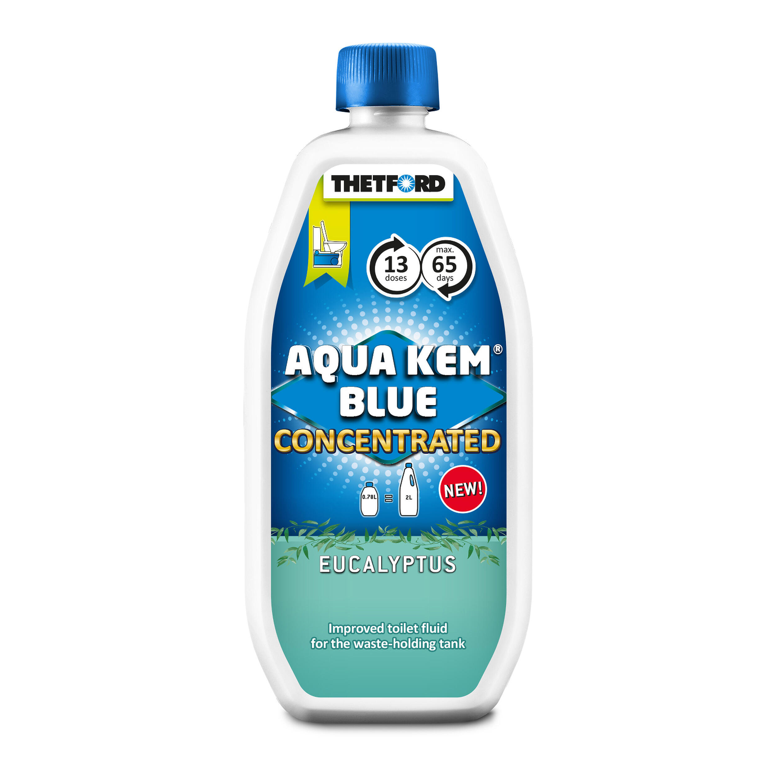 Aqua Kem bleu concentré : - Eucalyptus