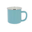 Lot de 2 mugs en acier émaillé