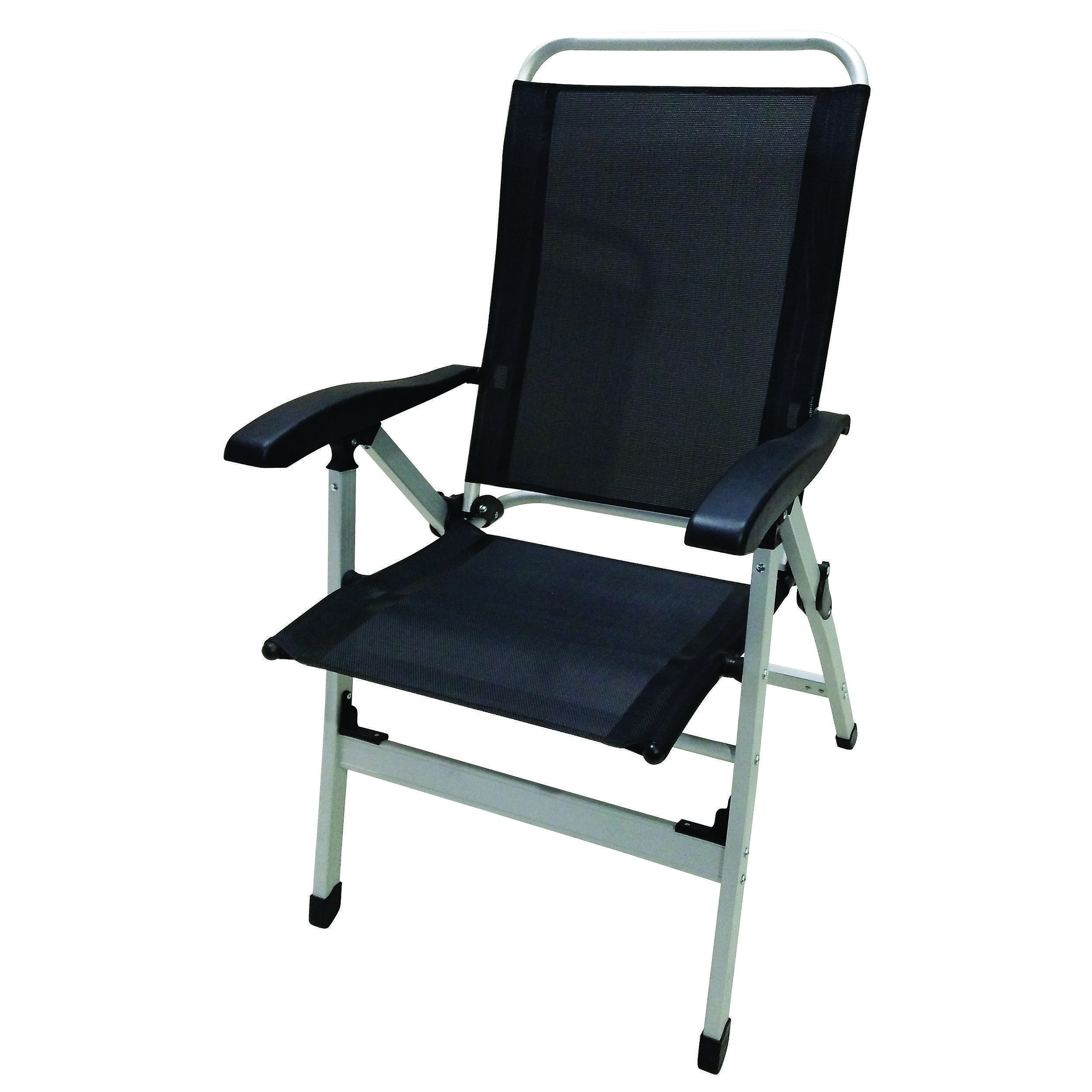 Fauteuil de camping Confort : - Noir