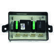 Coupleur séparateur pour batteries de camping-car : 2 batteries 3 sorties avec sécurité