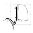 Adaptateur Omnistore 4200 : Westfalia Kepler One/Five/Six