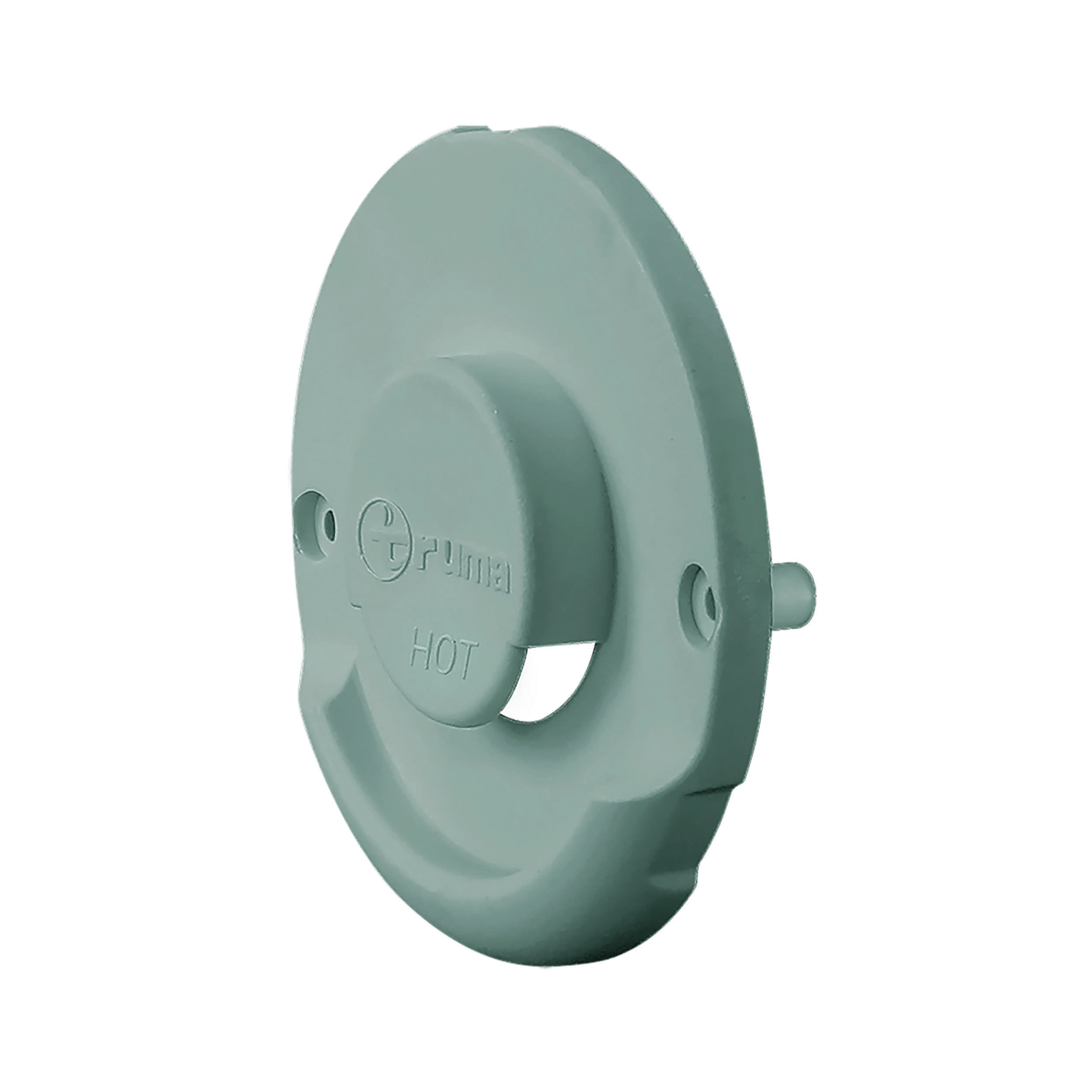 Ventouse extérieure pour kit cheminée latérale ZR 80 : - Coloris : Gris clair