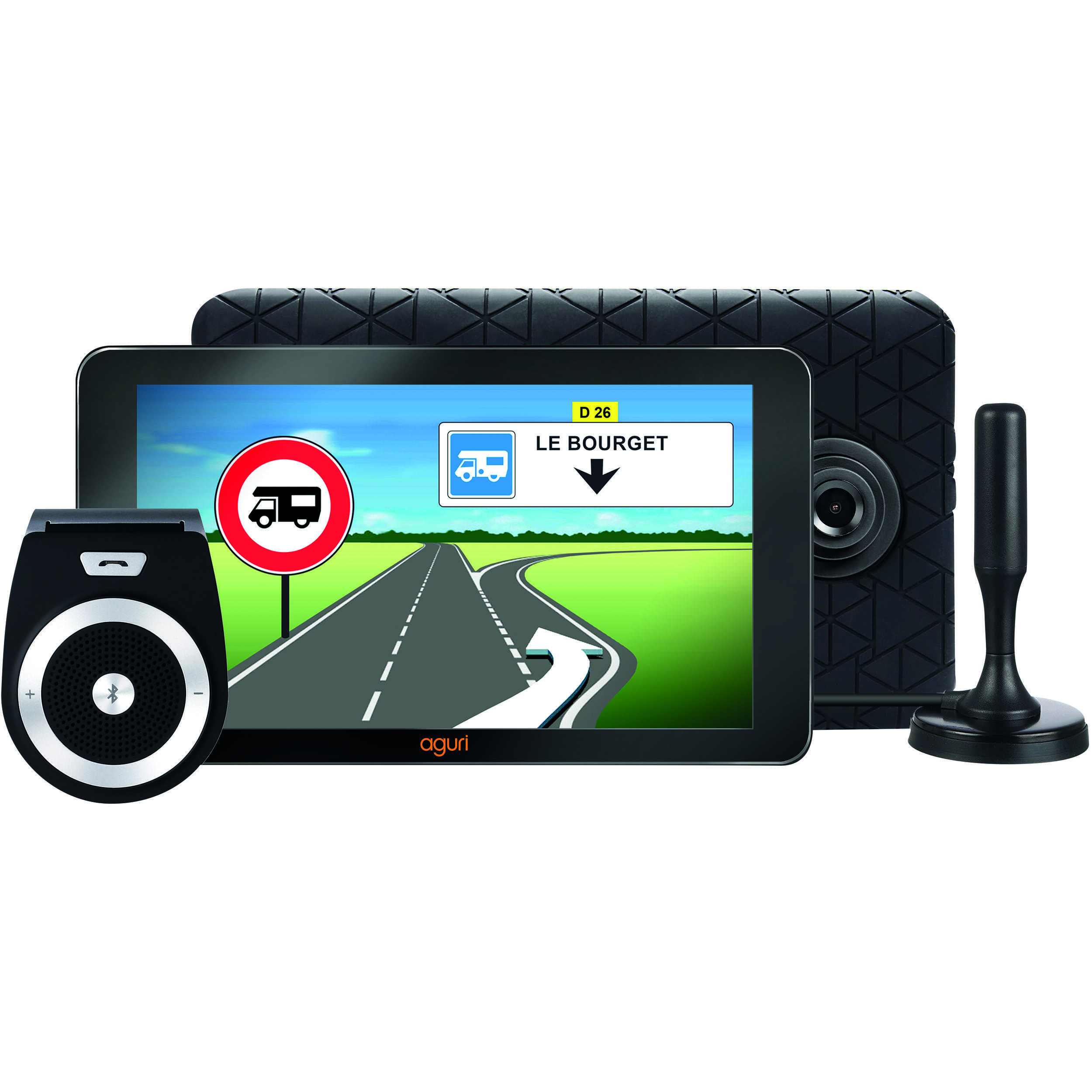 GPS Multi-fonctions spécial camping-car : Modèle : CC8800 TV TNT