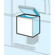 Coffre refroidissement à compression Coolmatic CB : - Modèle : Coolmatic CB-40, 40 litres