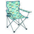 Chaise de camping avec des motifs rétro