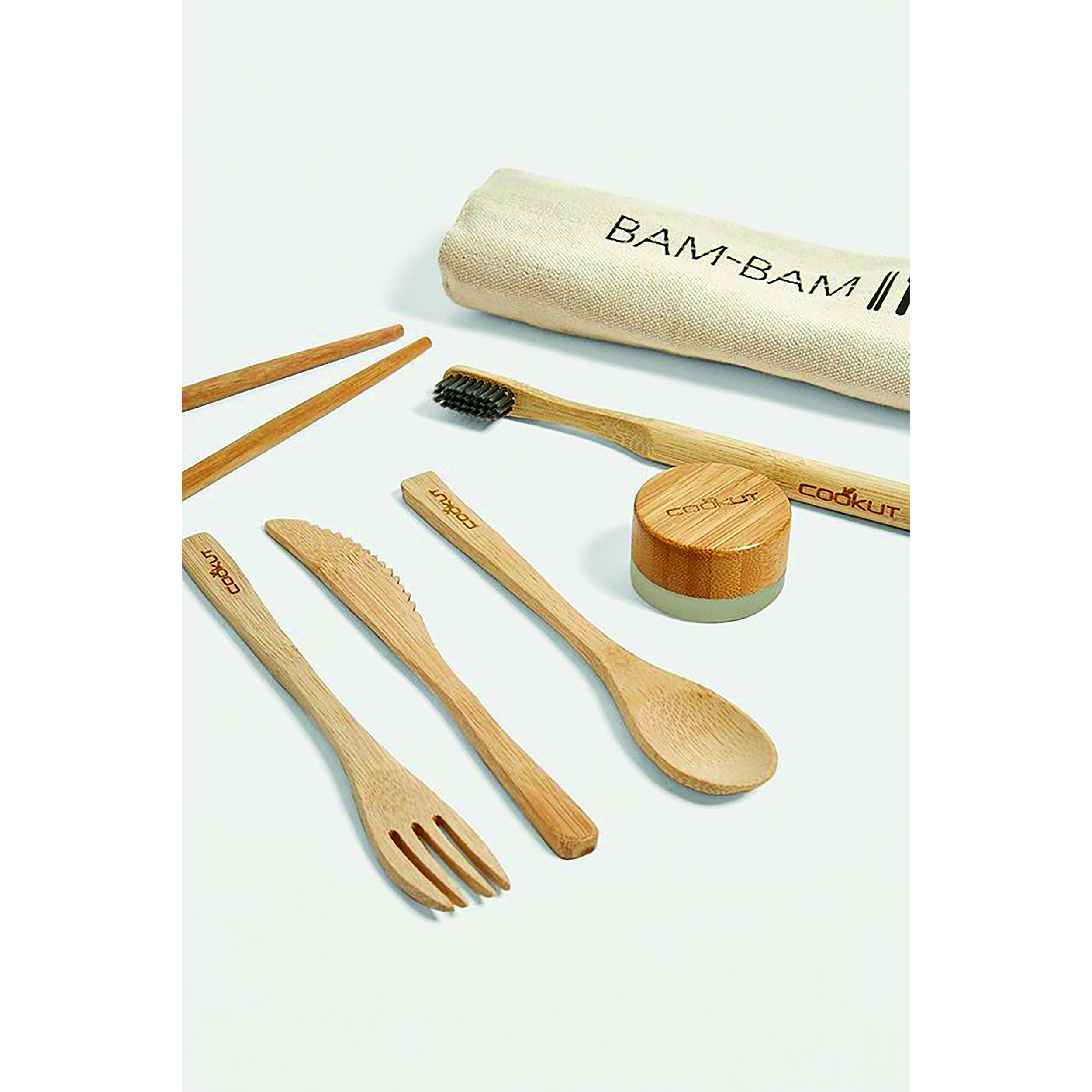 Kit Bam Bam en bambou zéro déchet