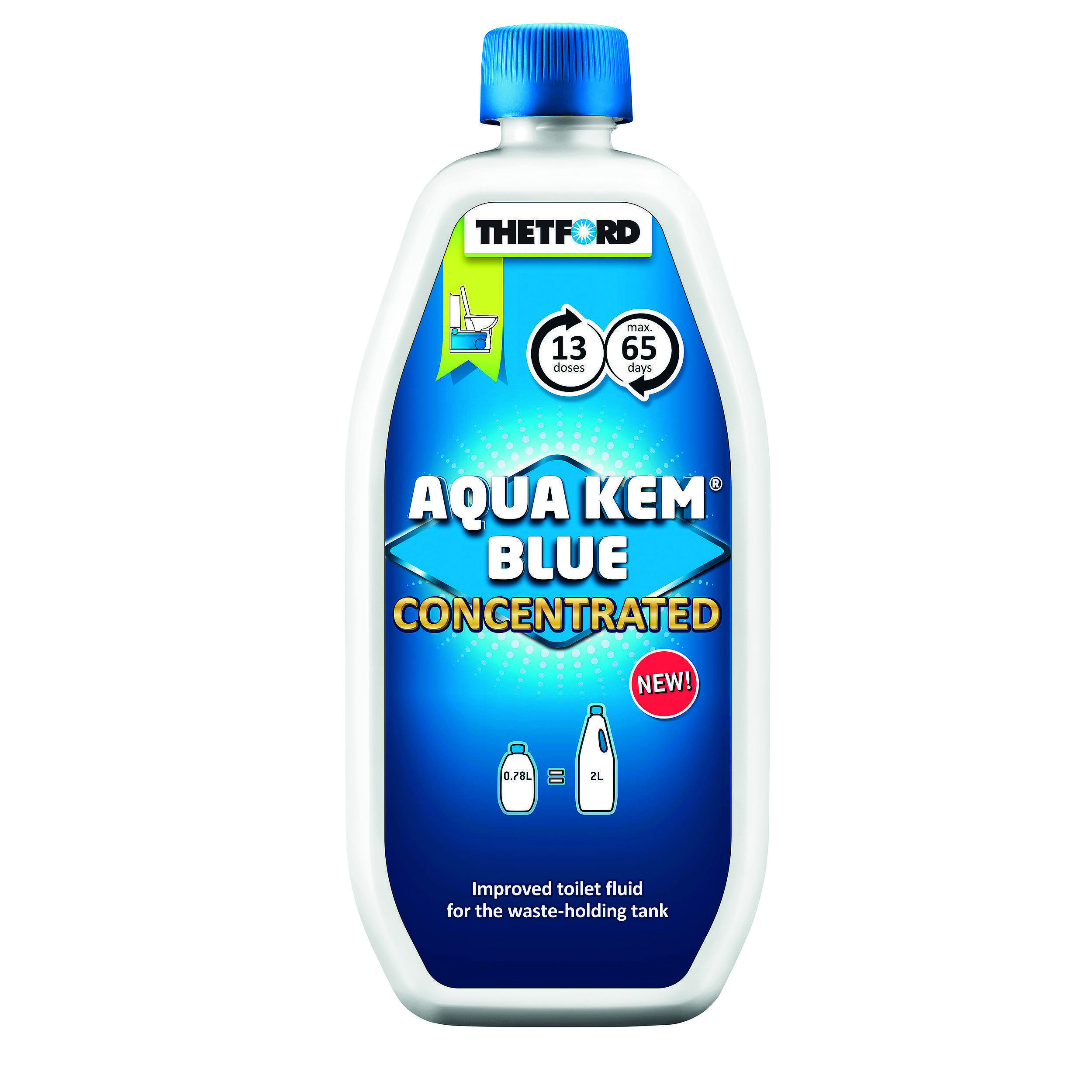 Aqua Kem bleu concentré : - Bleu