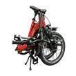 Vélo à assistance électrique FOLKY : Rouge 16Ah