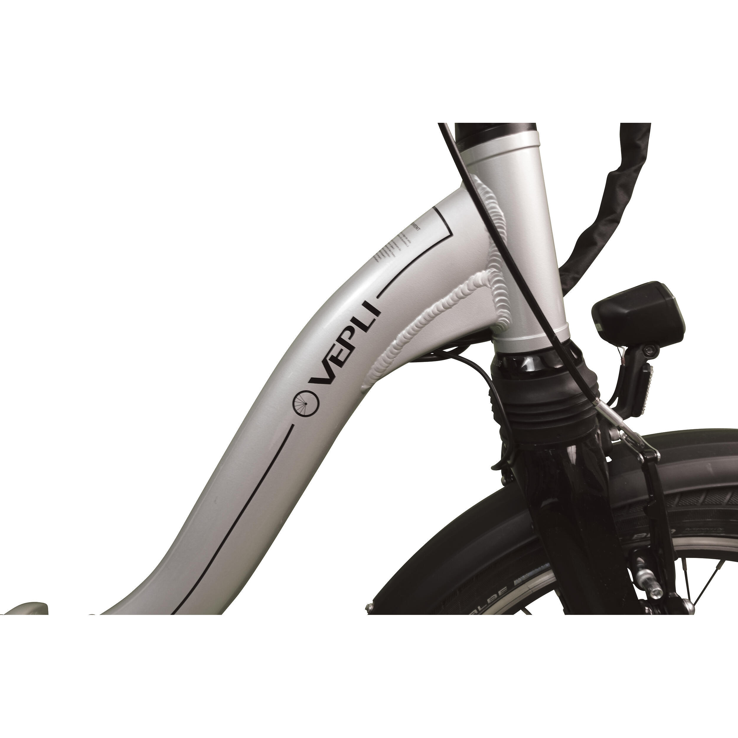 Vélo à assistance électrique FOLKY : Gris 11Ah