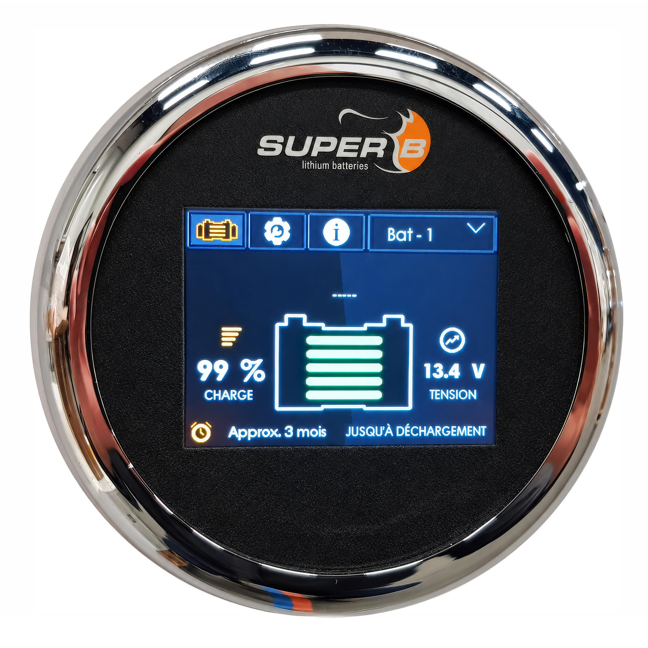 Afficheur SB Touch : Pour batteries Nomia 100/160/210A