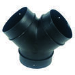 Pièce en Y 65/72 distribution d'air chaud