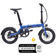 Vélo électrique pliant 16 pouces 6,4A CITY - Bleu