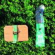 Set de couverts avec pochette : - Coloris : Vert