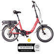 Vélo électrique Confort : - 13 AH, couleur Rouge