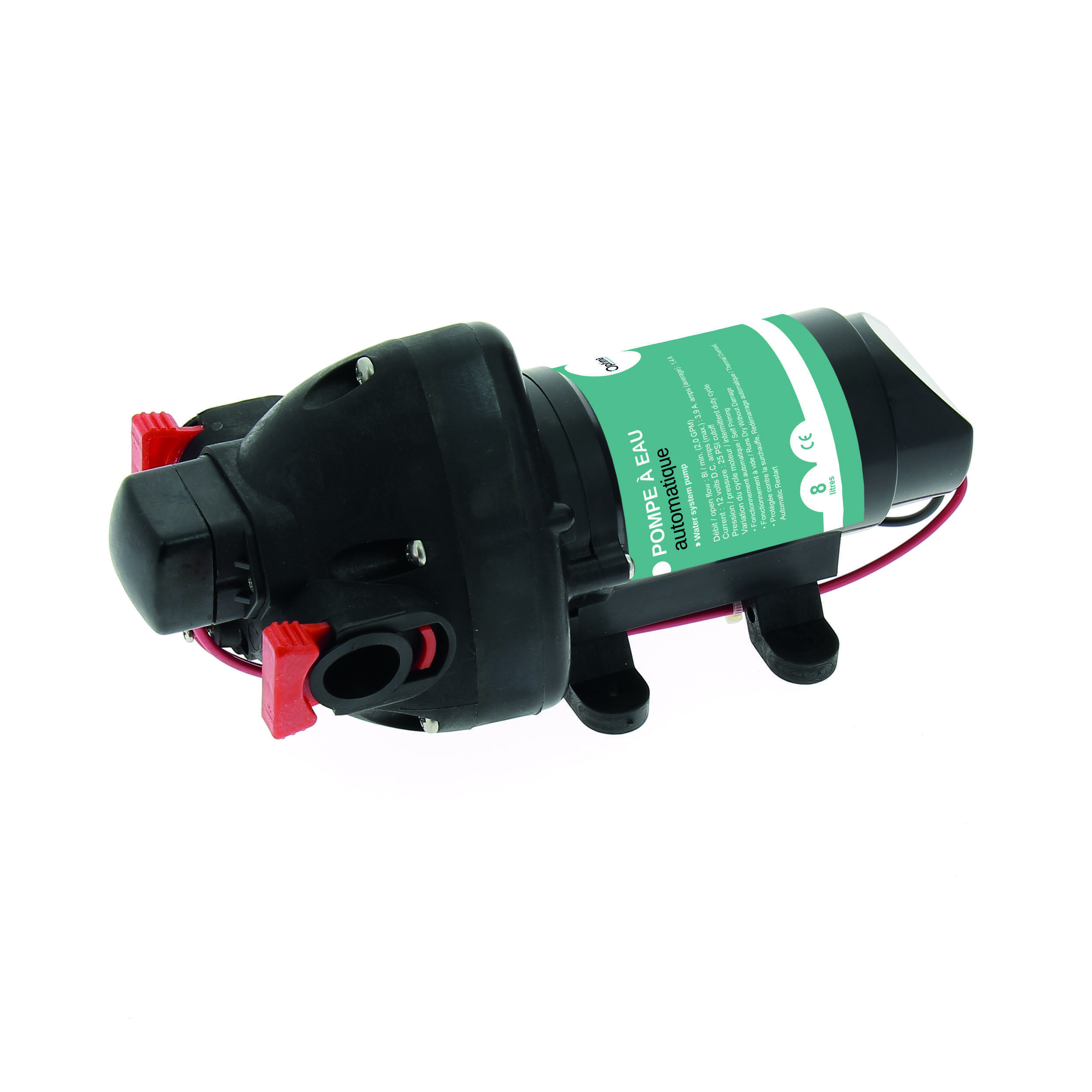 Pompe automatique 12 Volts : 8 litres / minute