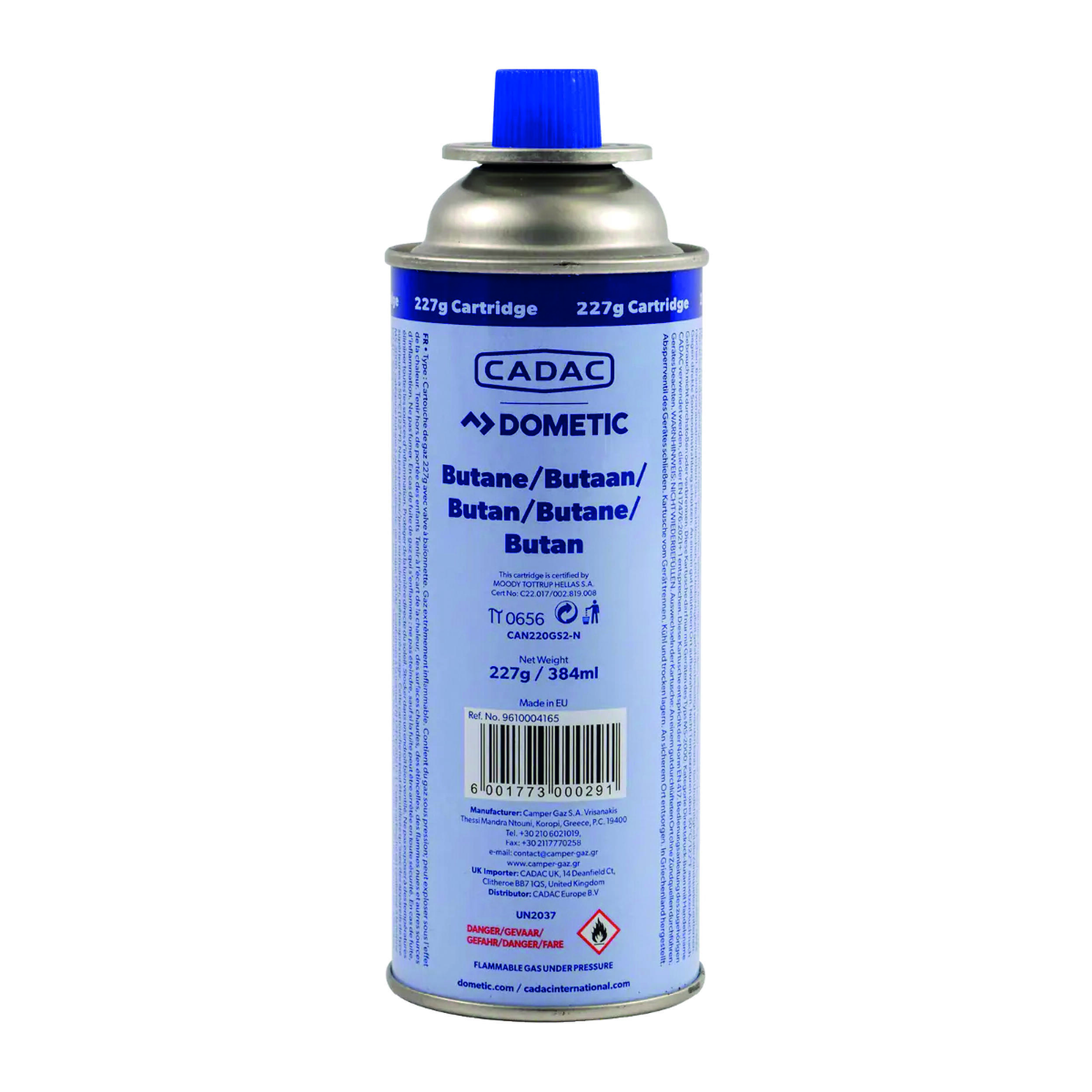 Cartouche de gaz pour barbecue : - Modèle : Cartouche 227g