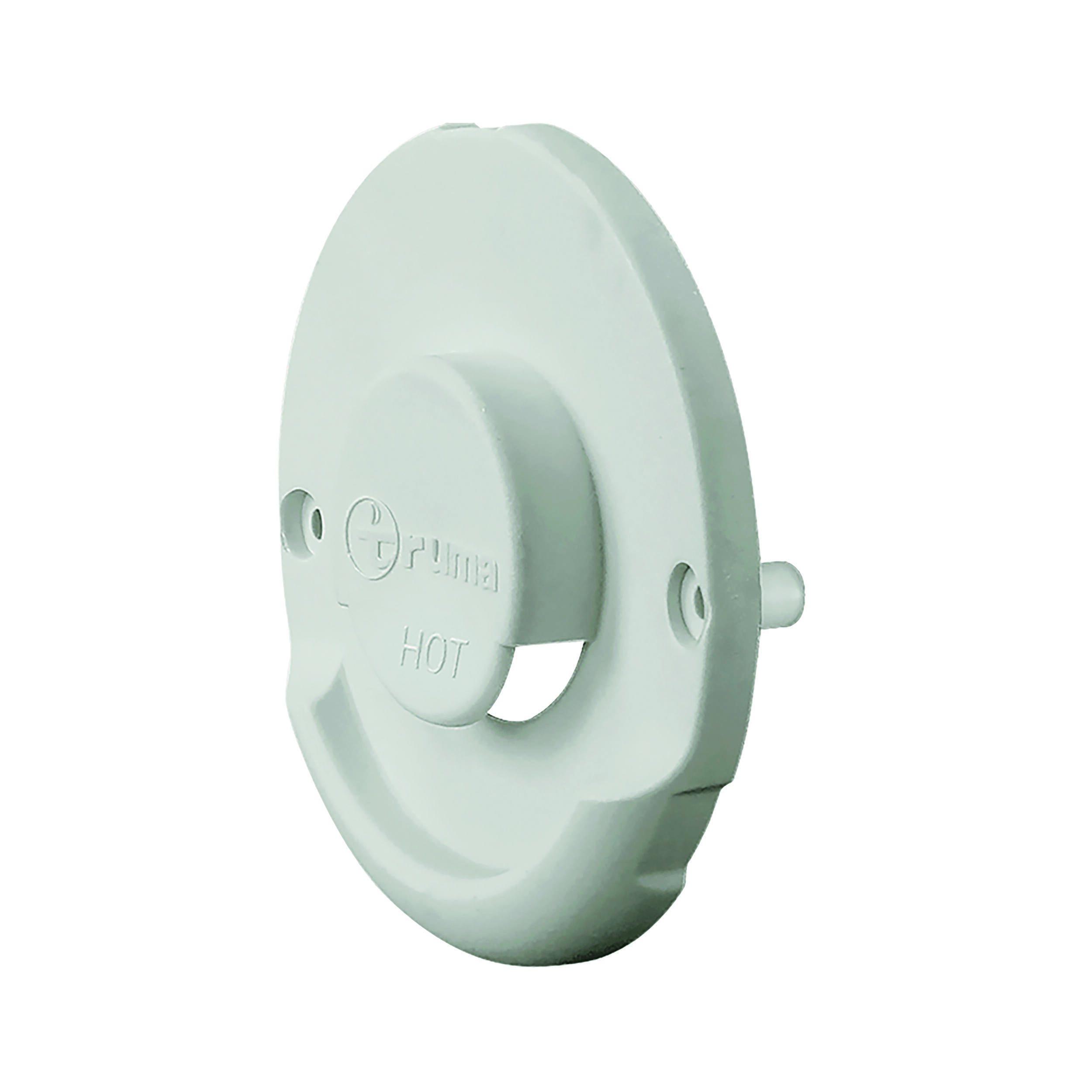 Ventouse extérieure pour kit cheminée latérale ZR 80 : - Coloris : Blanc