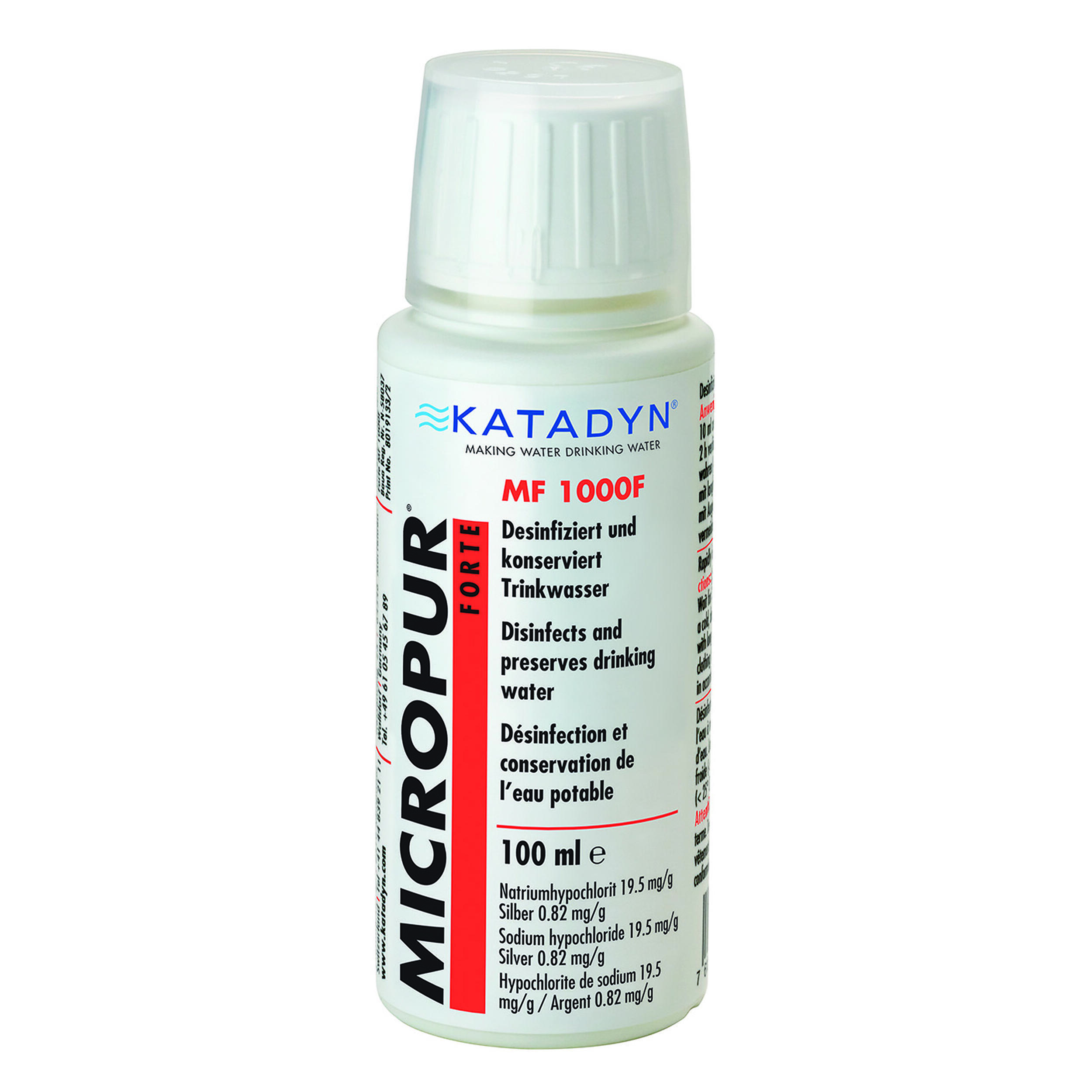Micropur Forte : en flacon