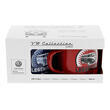 Lot de 2 mugs émaillées collection Volkswagen : - Coloris : Rouge et Bleu