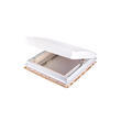 Lanterneau Omnivent 40x40 à manivelle : - Couleur : Blanc
