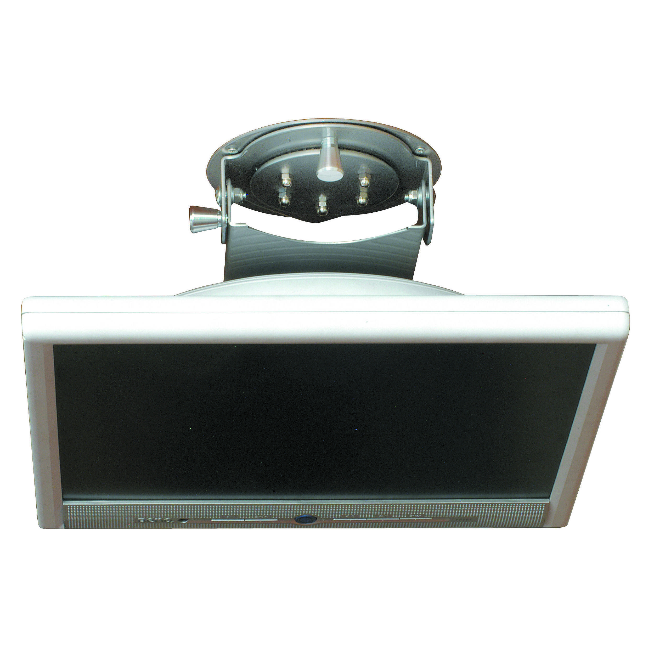 Support TV plafond pivotant
