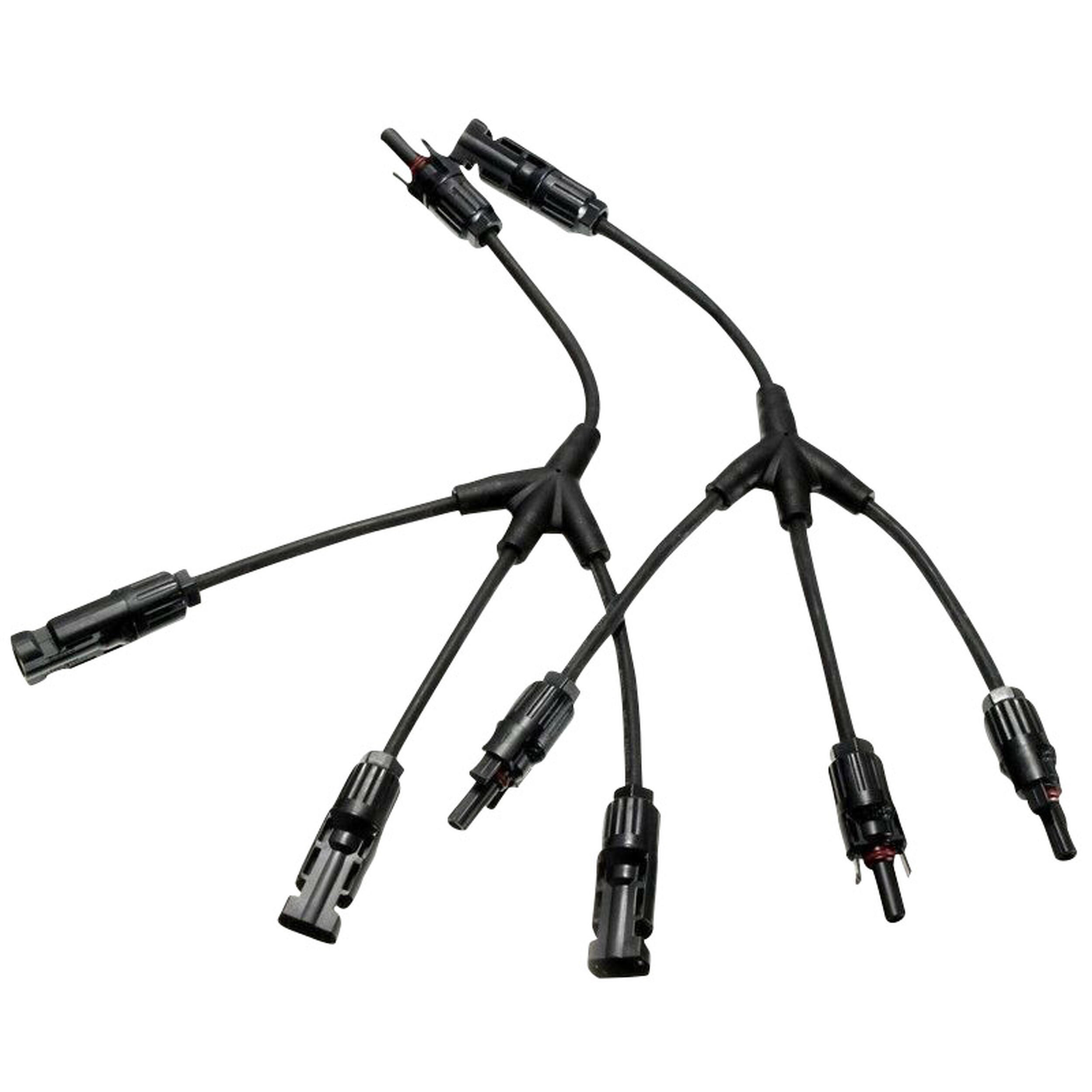 Connecteur MC4 cordon : 3 panneaux