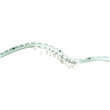 Rail de rideaux cintrable en plastique