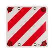 Panneau signalisation pour porte-vélo déployé